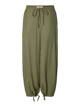 SLFBEATRICE MW WIDE PANT B Deep Lichen Green