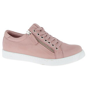 Charlotte of Sweden sneaker dragkedja/snörning Mauve