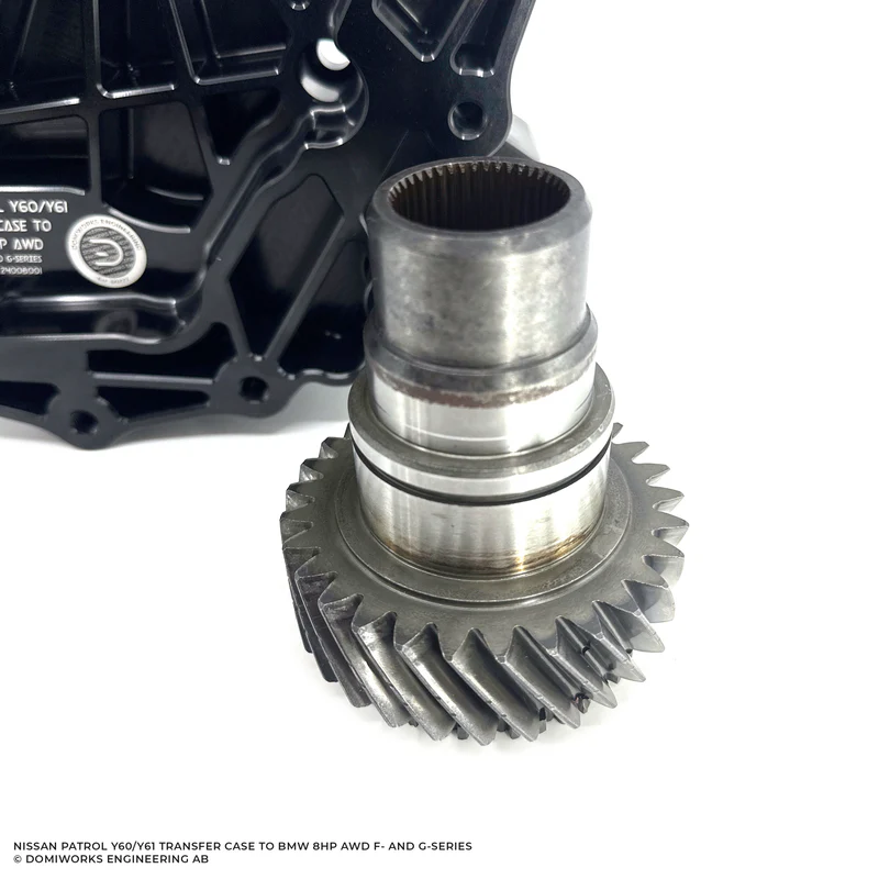 Nissan Patrol Y60/Y61 Transfer Case Adapter Kit - BMW 8HP AWD - 4