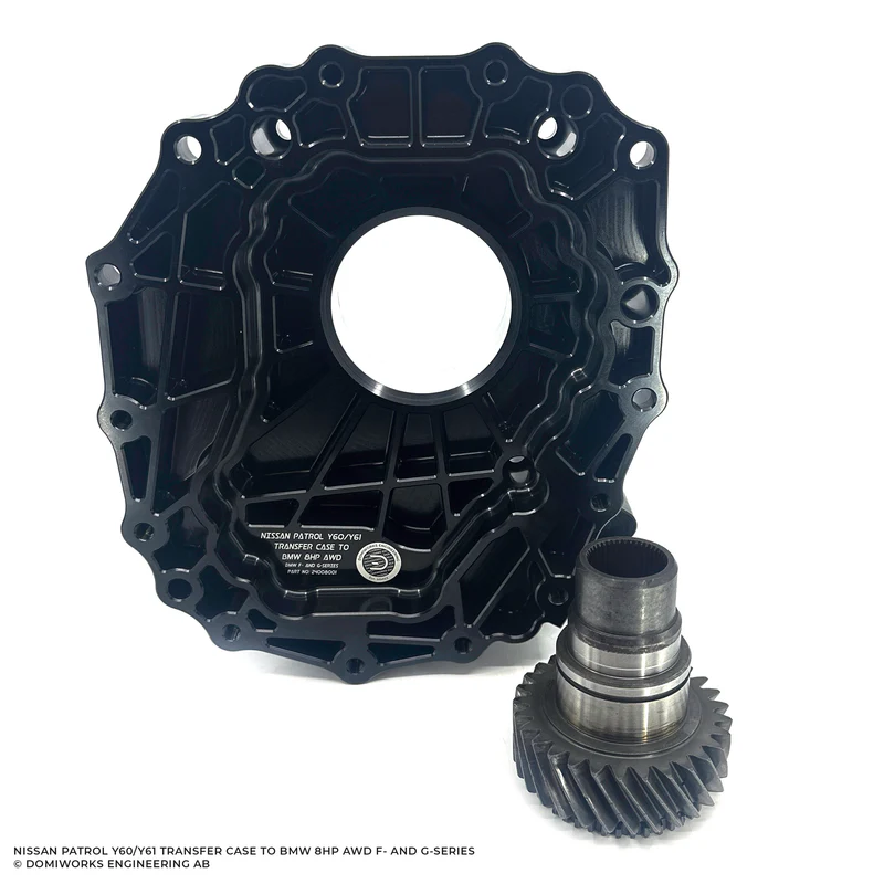 Nissan Patrol Y60/Y61 Transfer Case Adapter Kit - BMW 8HP AWD - 5