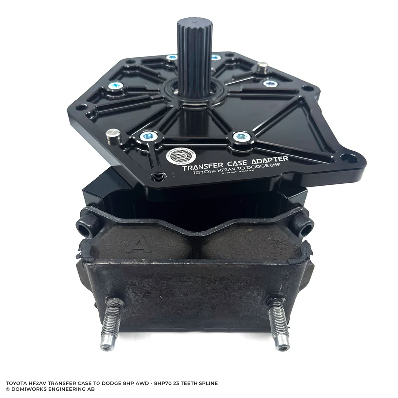 Toyota HF2AV Transfer Case Adapter kit - Dodge 8HP AWD 23 Spline - 5