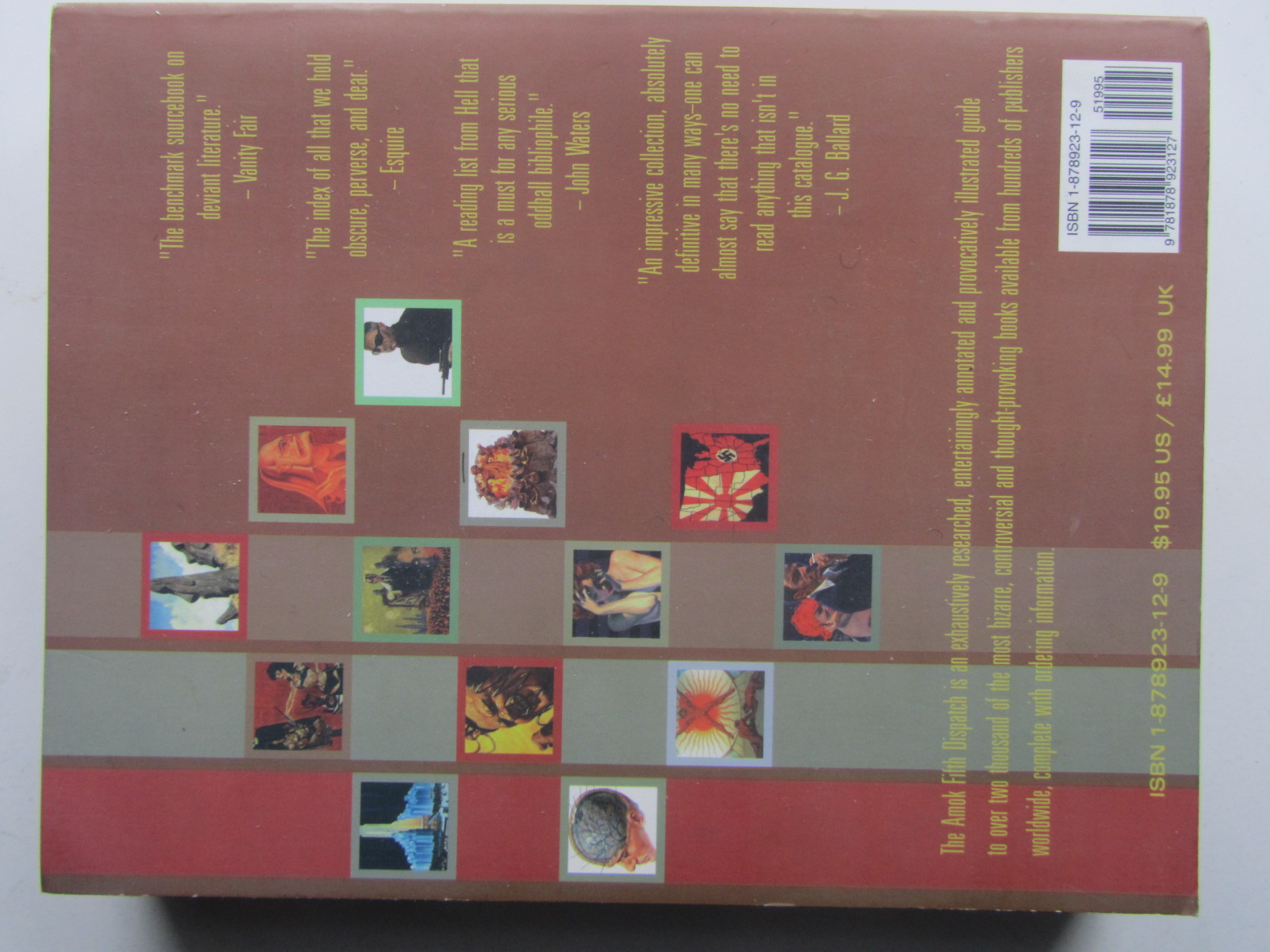 Amok Fifth Dispatch: Sourcebook for the Extremes of Information - 2