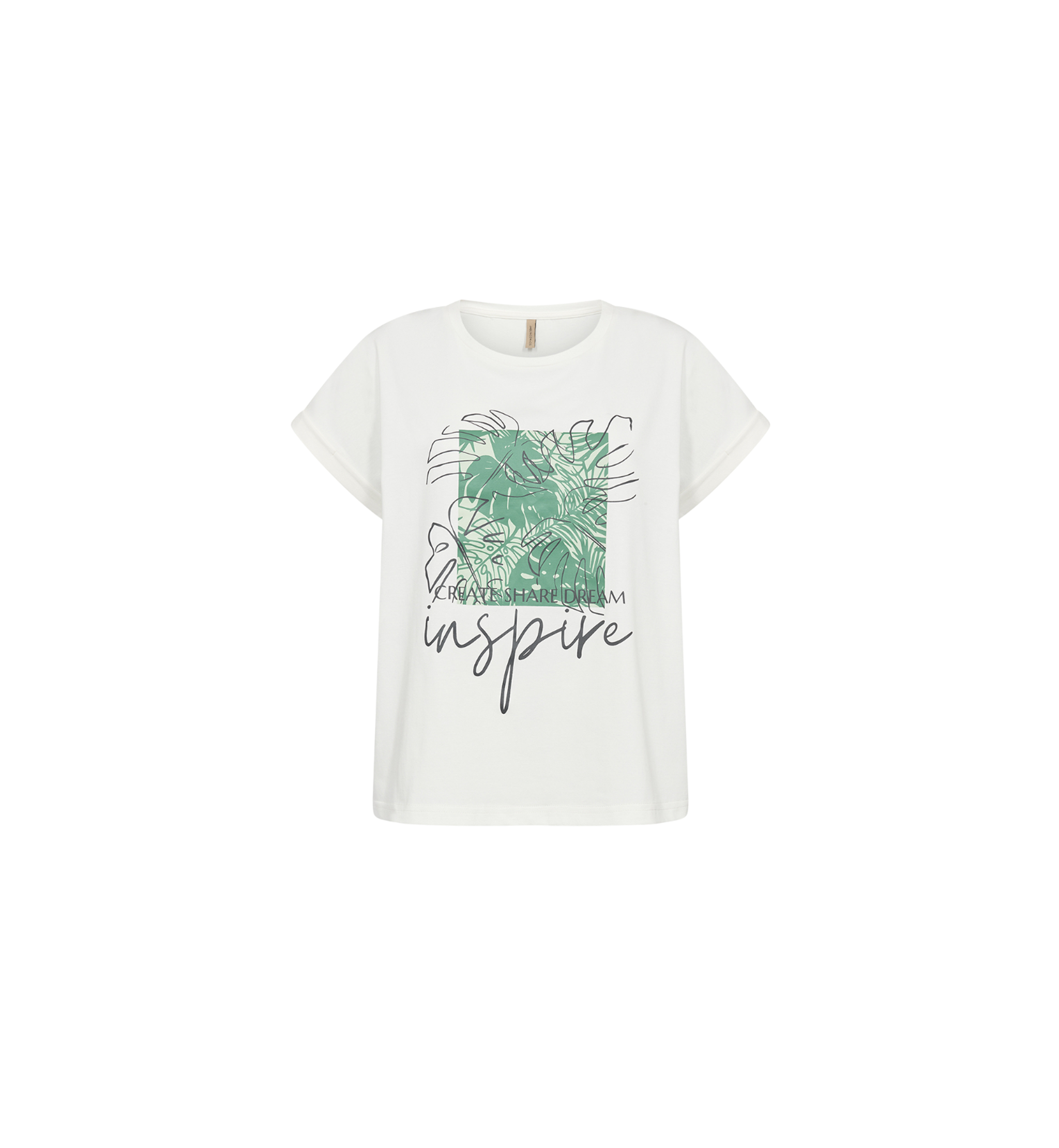 Soya Concept Rina FP17 T-shirt Green