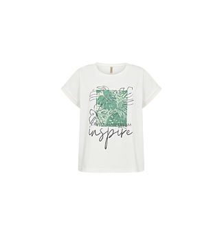 Soya Concept Rina FP17 T-shirt Green