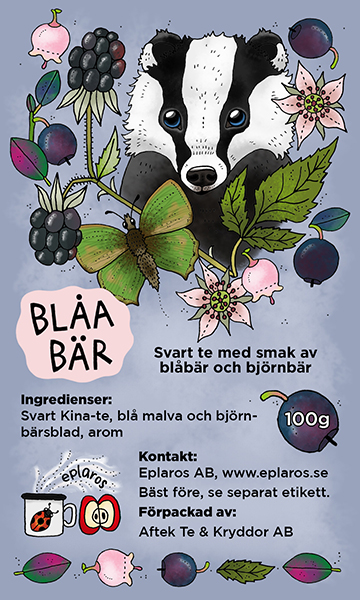 Te - Blåa bär 100 gram - 2