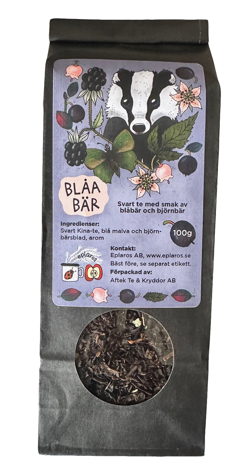 Te - Blåa bär 100 gram