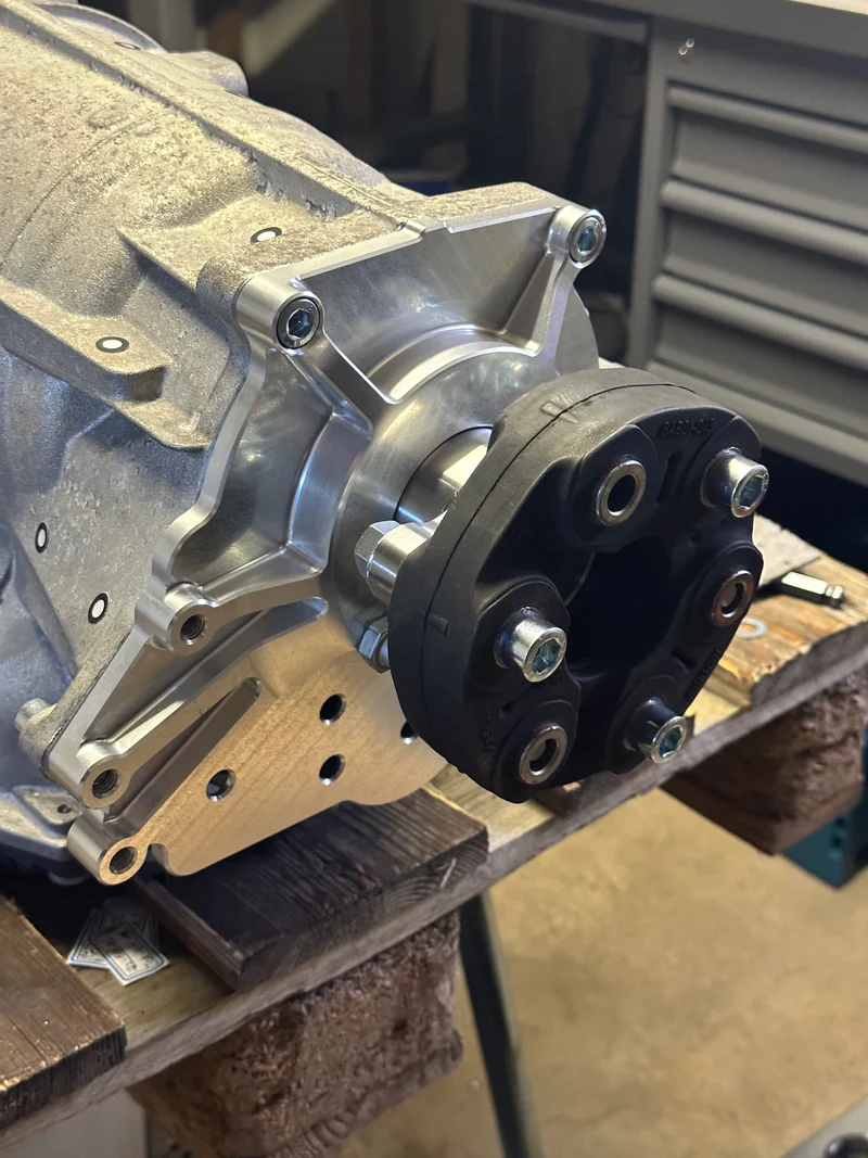 BMW 8HP AWD to RWD Conversion Adapter Kit - 105mm Guibo - 7