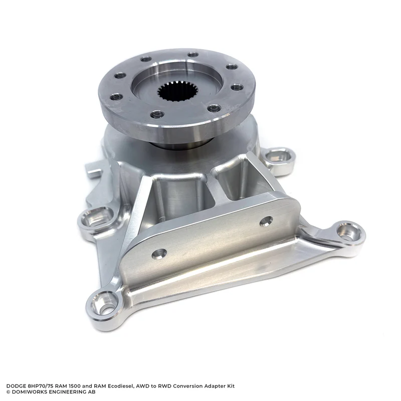 Dodge 8HP70/75 RAM 1500 and RAM Ecodiesel, AWD to RWD Conversion Adapter Kit - 1350 - 3
