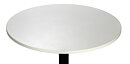 A - bordsskiva Vit, 18 mm, 6 storlekar, lagervara