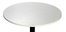 A - bordsskiva Vit, 18 mm, 6 storlekar, lagervara