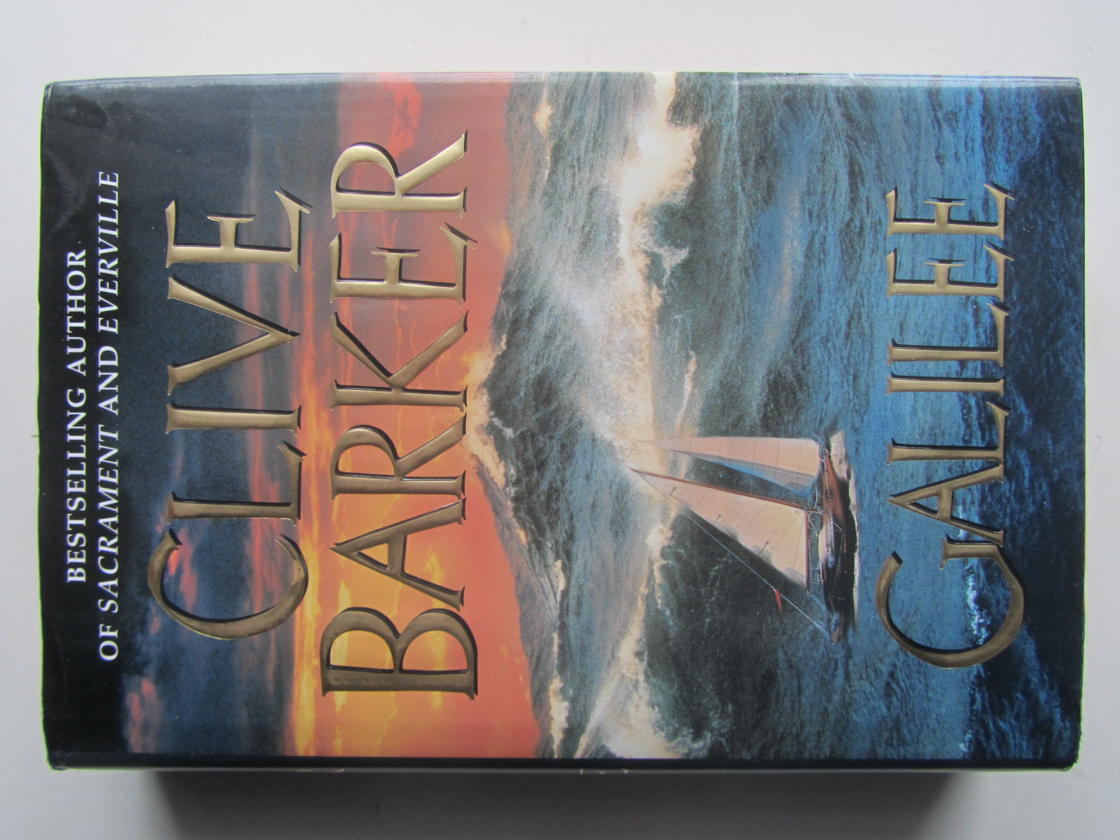 Clive Barker Galilee (1998, Hardcover) Signed By Author