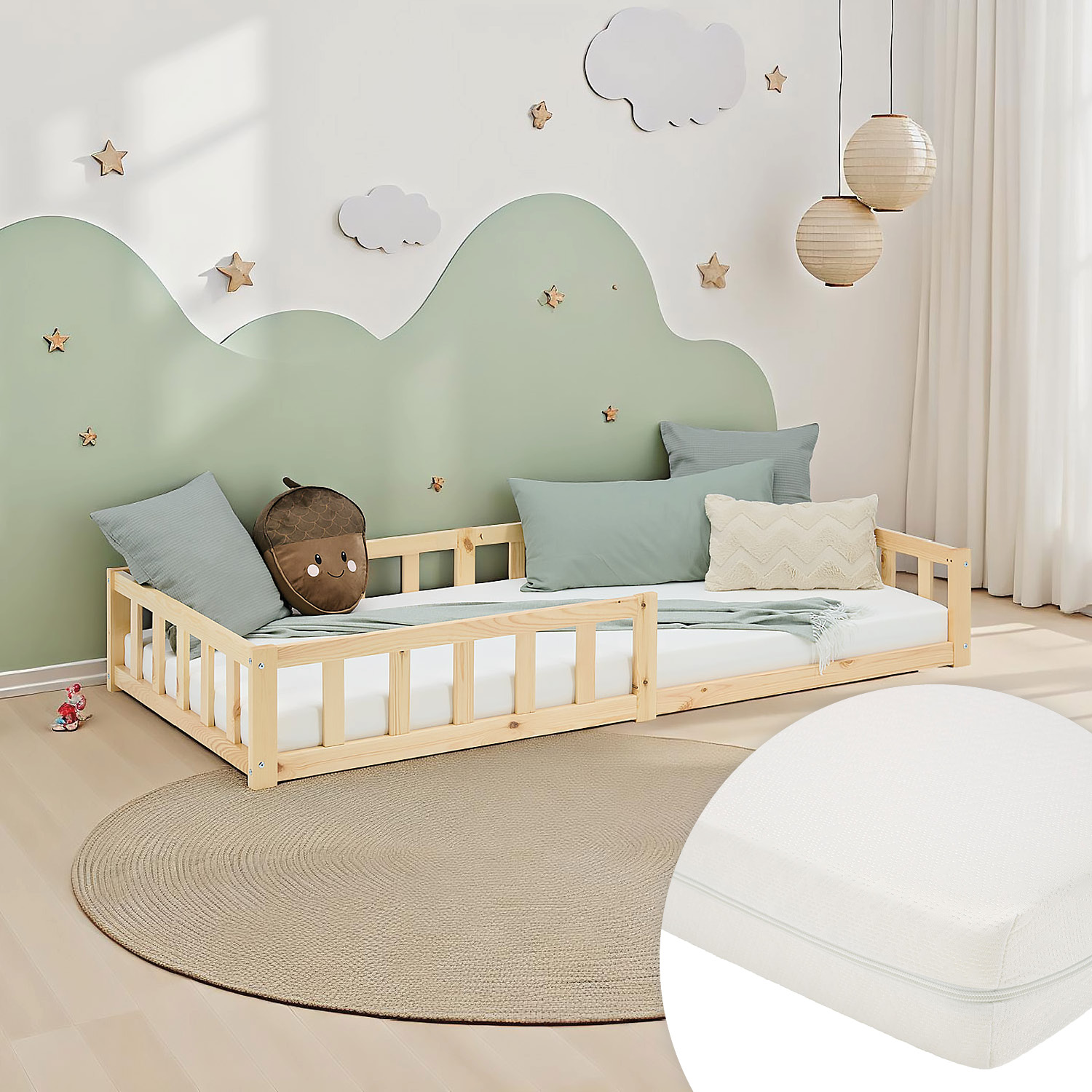 Montessori Barnsäng 90x200 - 3