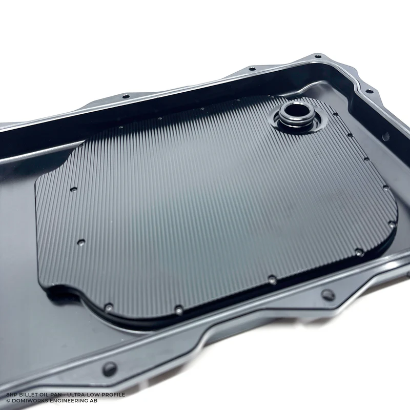 8HP Billet Oljetråg – Ultra-Low Profile - 4