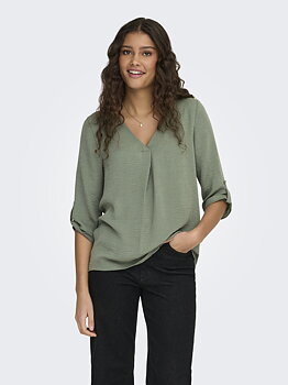 JDYDIVYA LIFE 3 4 TOP WVN NOOS Sea Spray