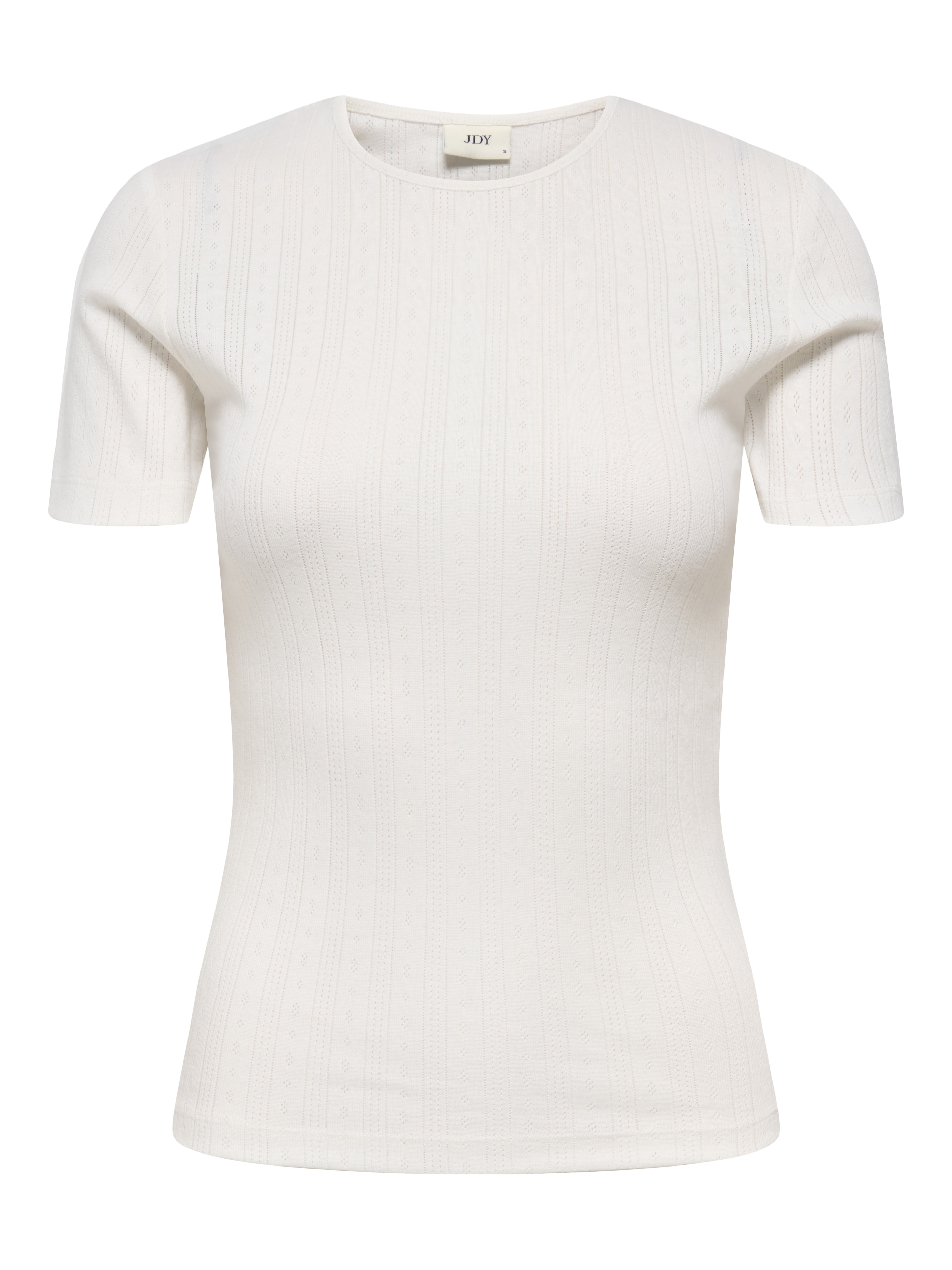 JDYSALSA MIA LIFE SS O NECK TOP JR NOOS Cloud Dancer