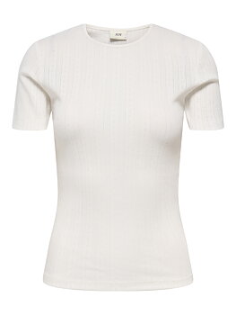 JDYSALSA MIA LIFE SS O NECK TOP JR NOOS Cloud Dancer
