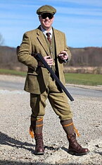 Kombinera olika tweedmönster 