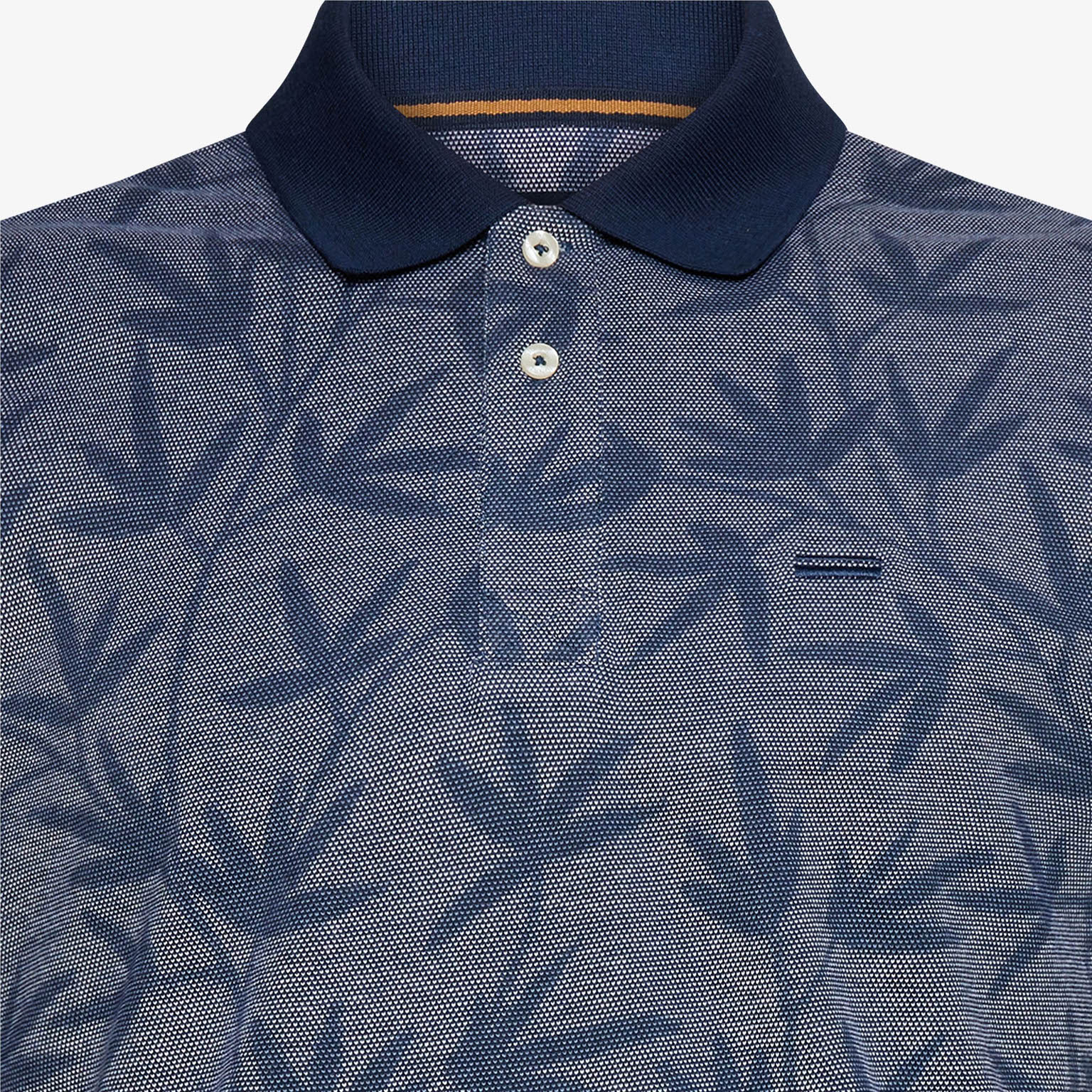 Signal - Efron Jaquard Polo - Blue Captain - 5