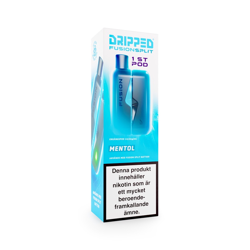Dripped Fusion Split Pod - Mentol 14,5 mg - 4