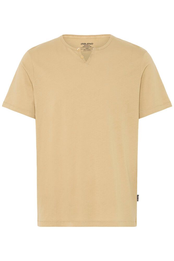 BHKLAUDIO SPILT NCK S/S TEE - 4