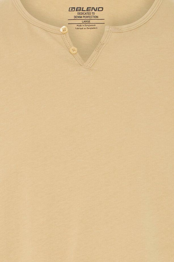 BHKLAUDIO SPILT NCK S/S TEE - 6