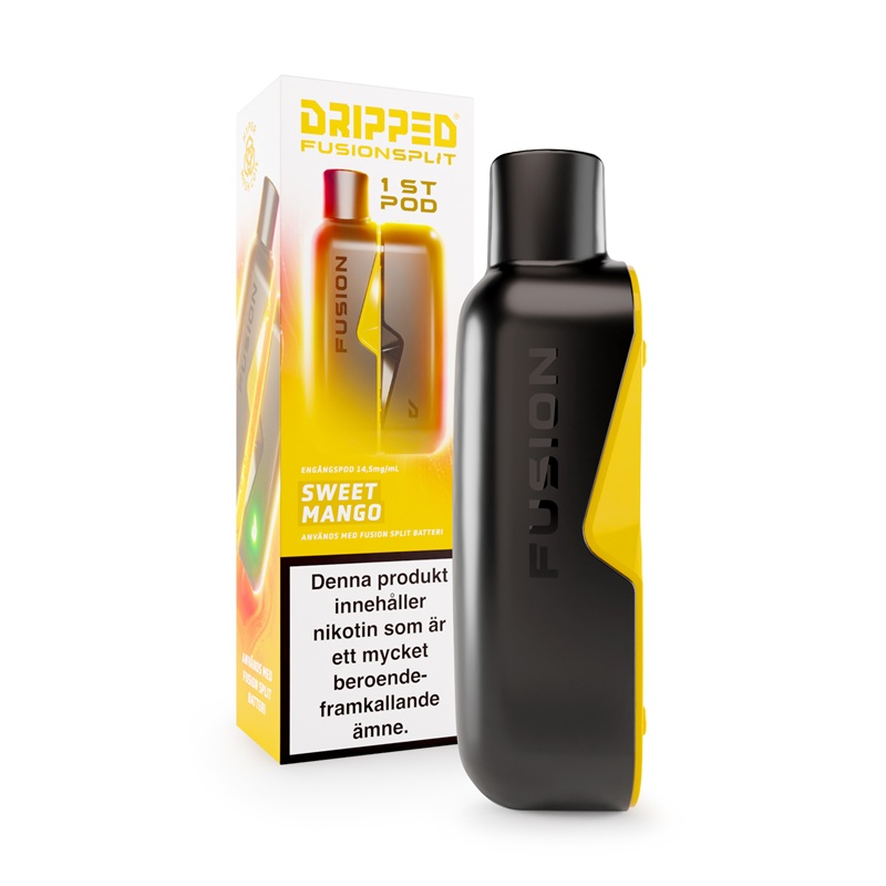 Dripped Fusion Split Pod - Sweet Mango 14,5 mg
