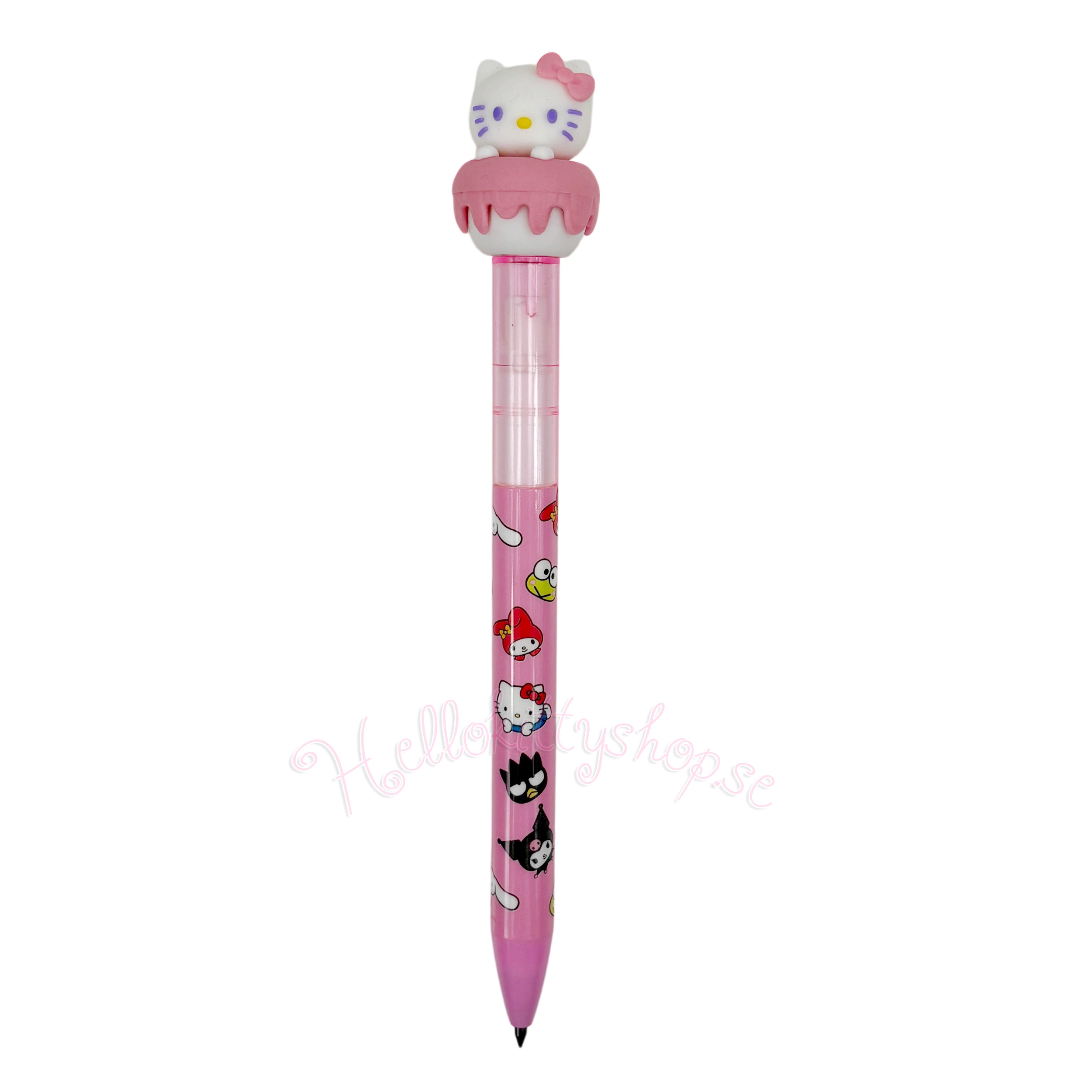 Hello Kitty and Friends Spinnande Evighetspenna med Metallspets - Hello Kitty