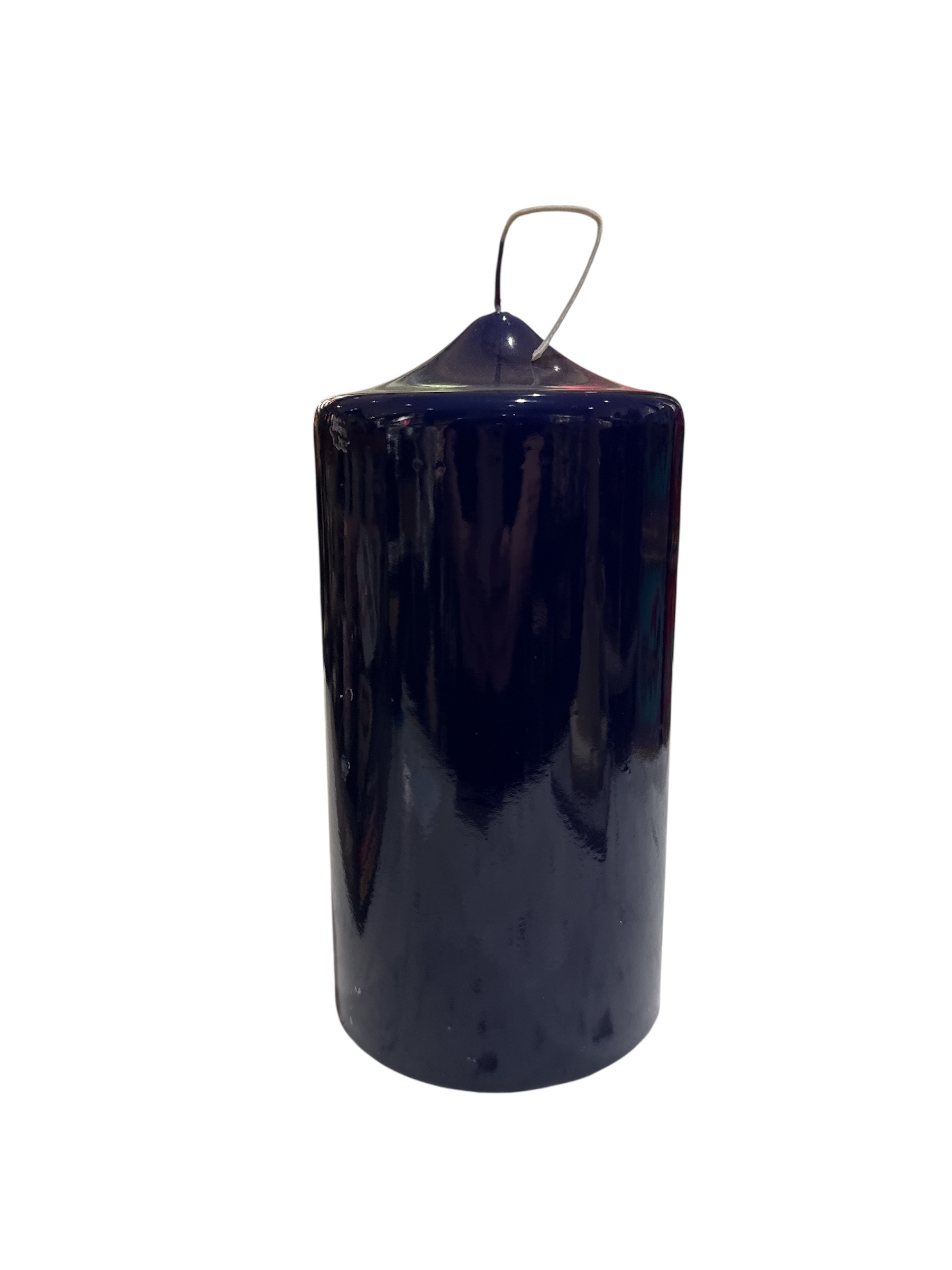 Blockljus Mörkblå Lack 10x20