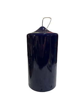 Blockljus Mörkblå Lack 10x20