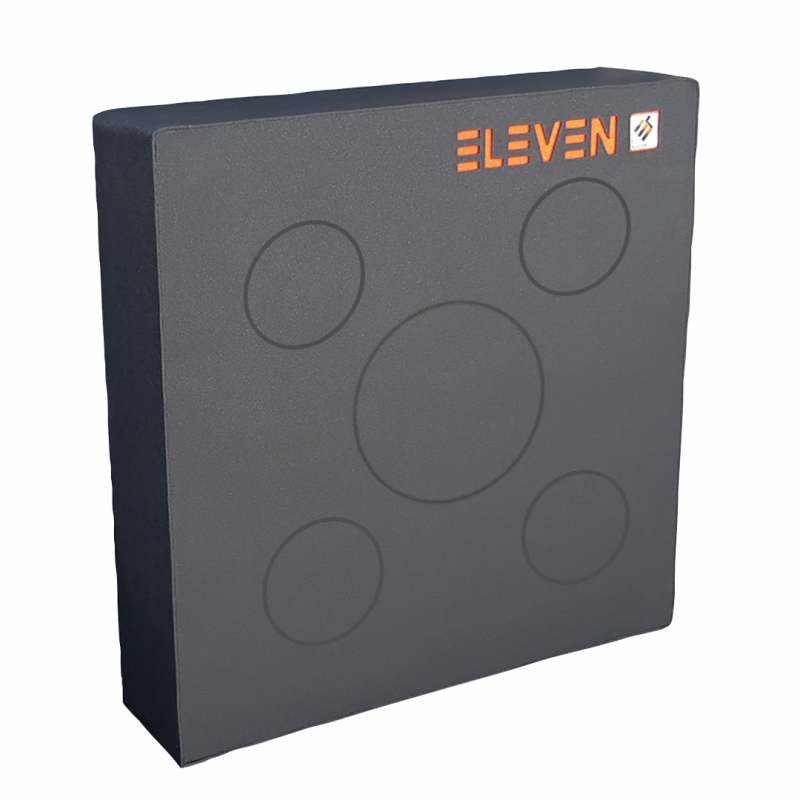 Eleven Target Polyfoam 125 x 125 x 22 cm + 37.5 cm + 4 x 24.5 cm Drilling