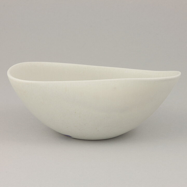 Stig Lindberg (Vitrin 1956) White Modern Bowl 14 cm (2)