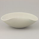 Stig Lindberg (Vitrin 1956) White Bowl with Folded Edge 16 cm