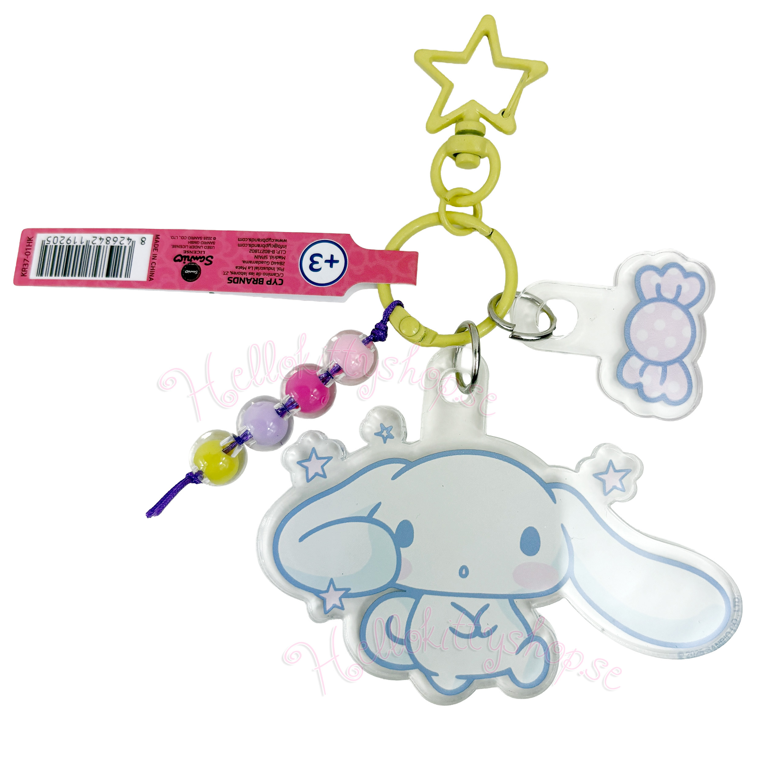 Cinnamoroll Nyckelring - Stars
