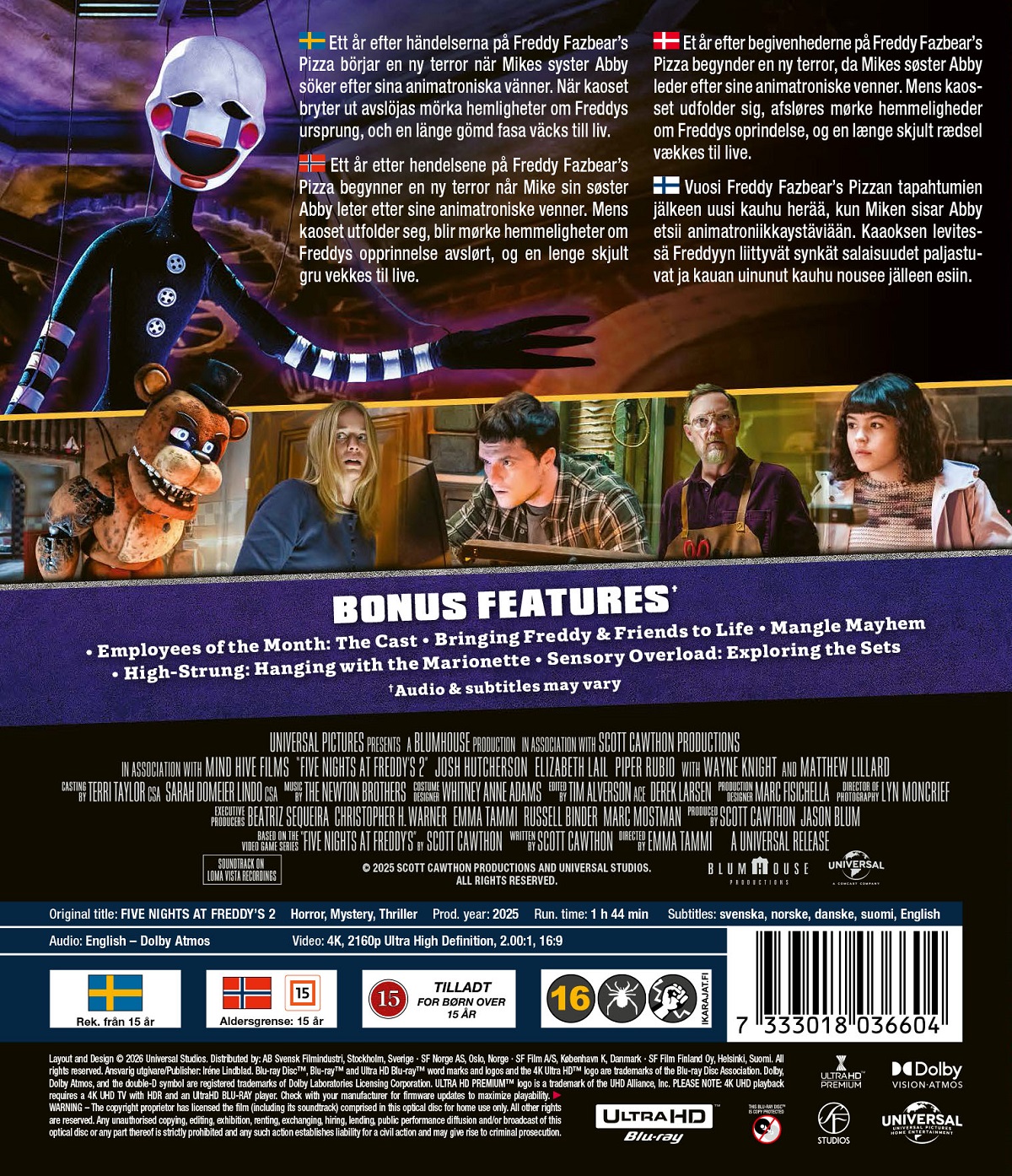 Five Nights at Freddy's 2 (4K Ultra HD) - 2