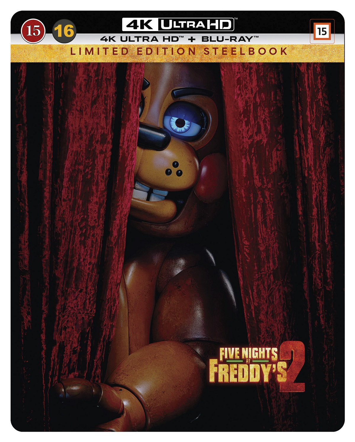 Five Nights at Freddy's 2 (Limited Edition Steelbook) (4K Ultra HD + Blu-ray)
