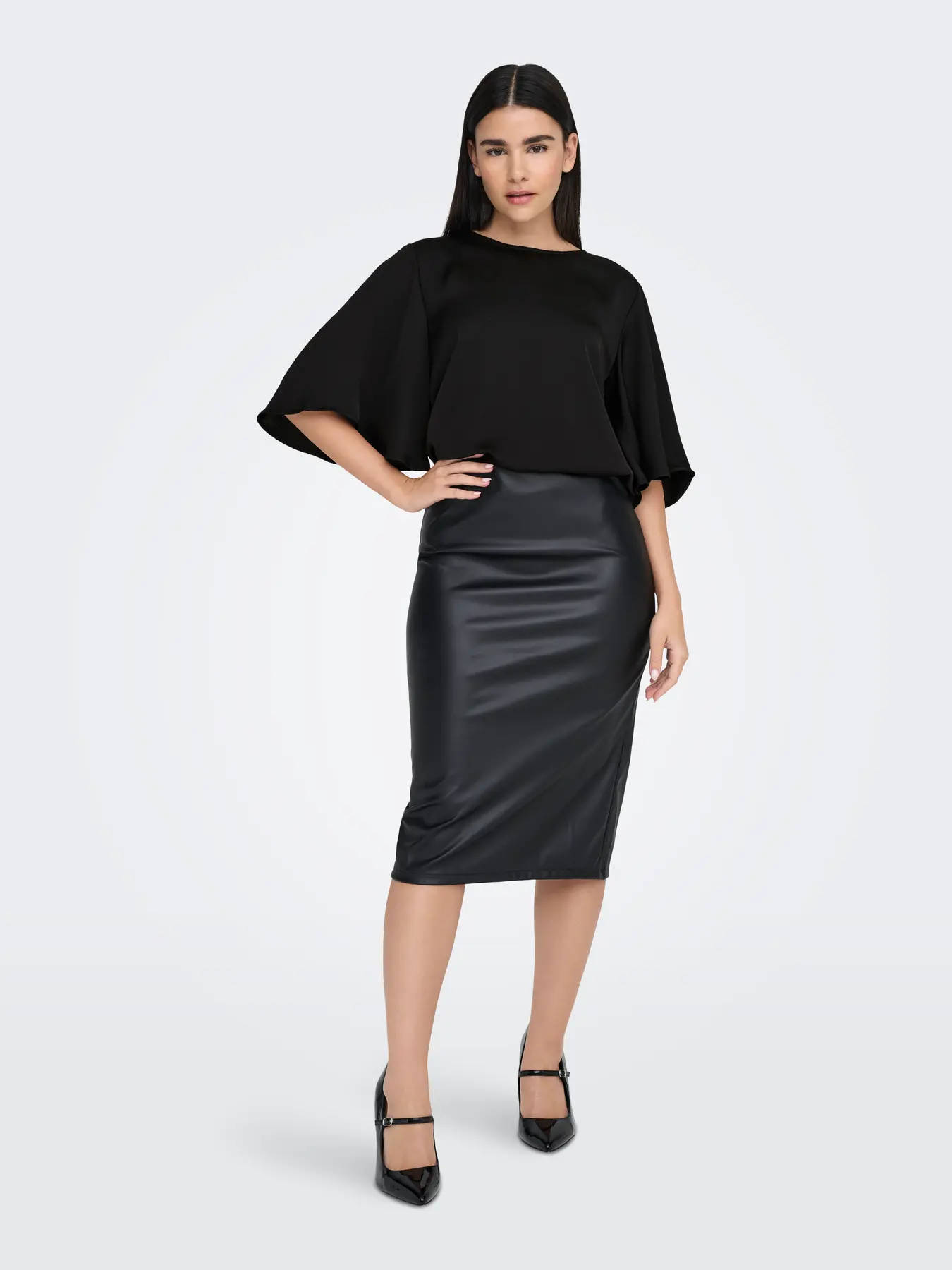 Jacqueline de Yong - Urba Blus Svart - 4