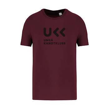 T-shirt bomull Dark Cherry UKK