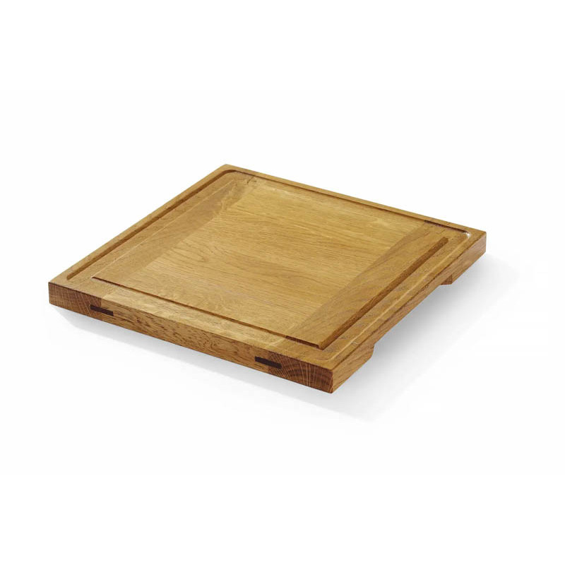 Oak serving board 270x270x20 mm