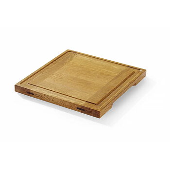 Oak serving board 270x270x20 mm