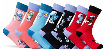7-Pack Smurfarna By Sthlm Sock Co.
