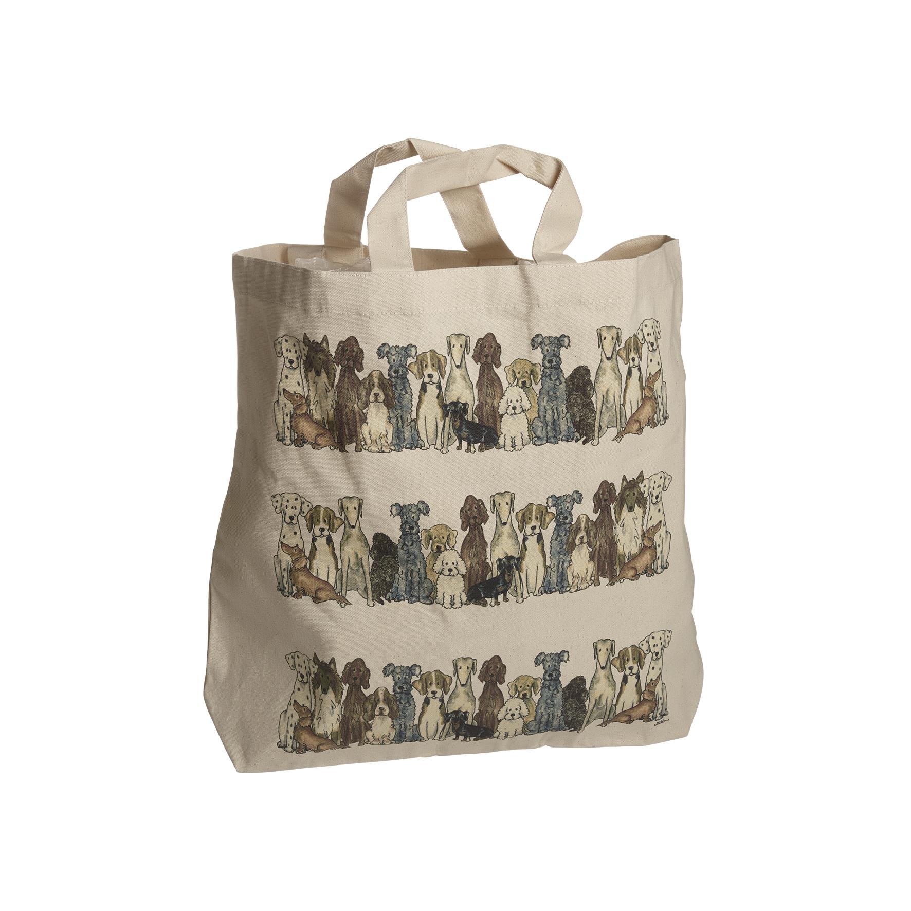 Tygkasse Hund 42x48x10 cm - 3