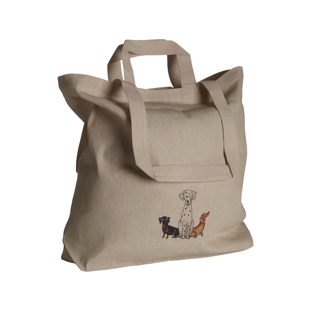 Tygkasse Hund 42x48x10 cm - 2