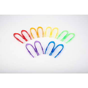 Transparenta pincetter färgade 12/fp