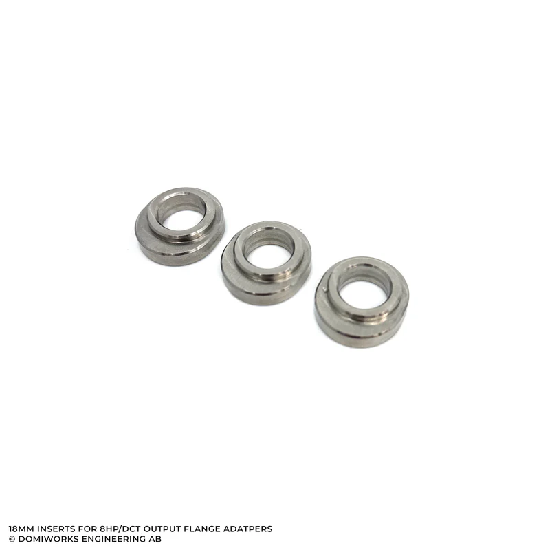 18 mm Inserts för 8HP/DCT Utgående Fläns-adaptrar