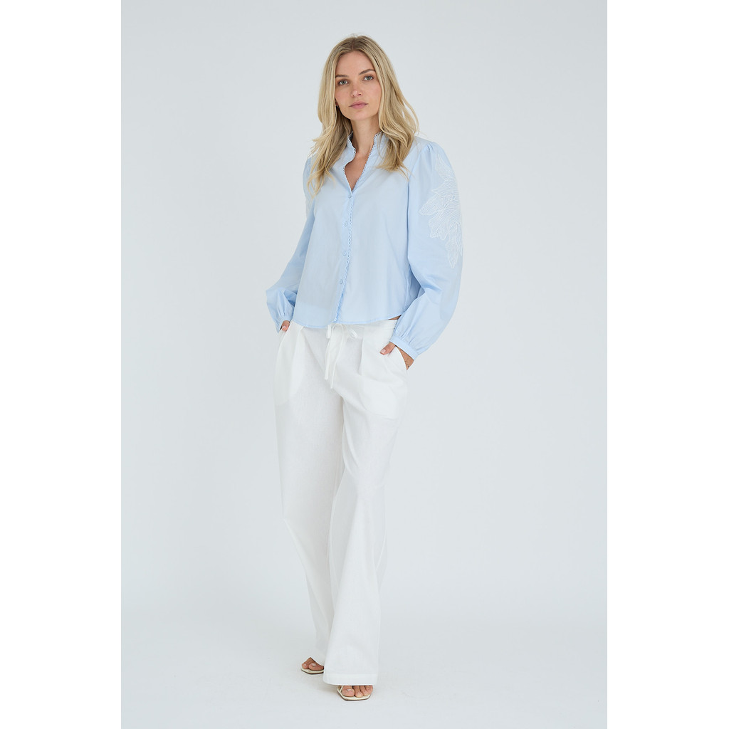 A-View - Clementine Shirt White - 3