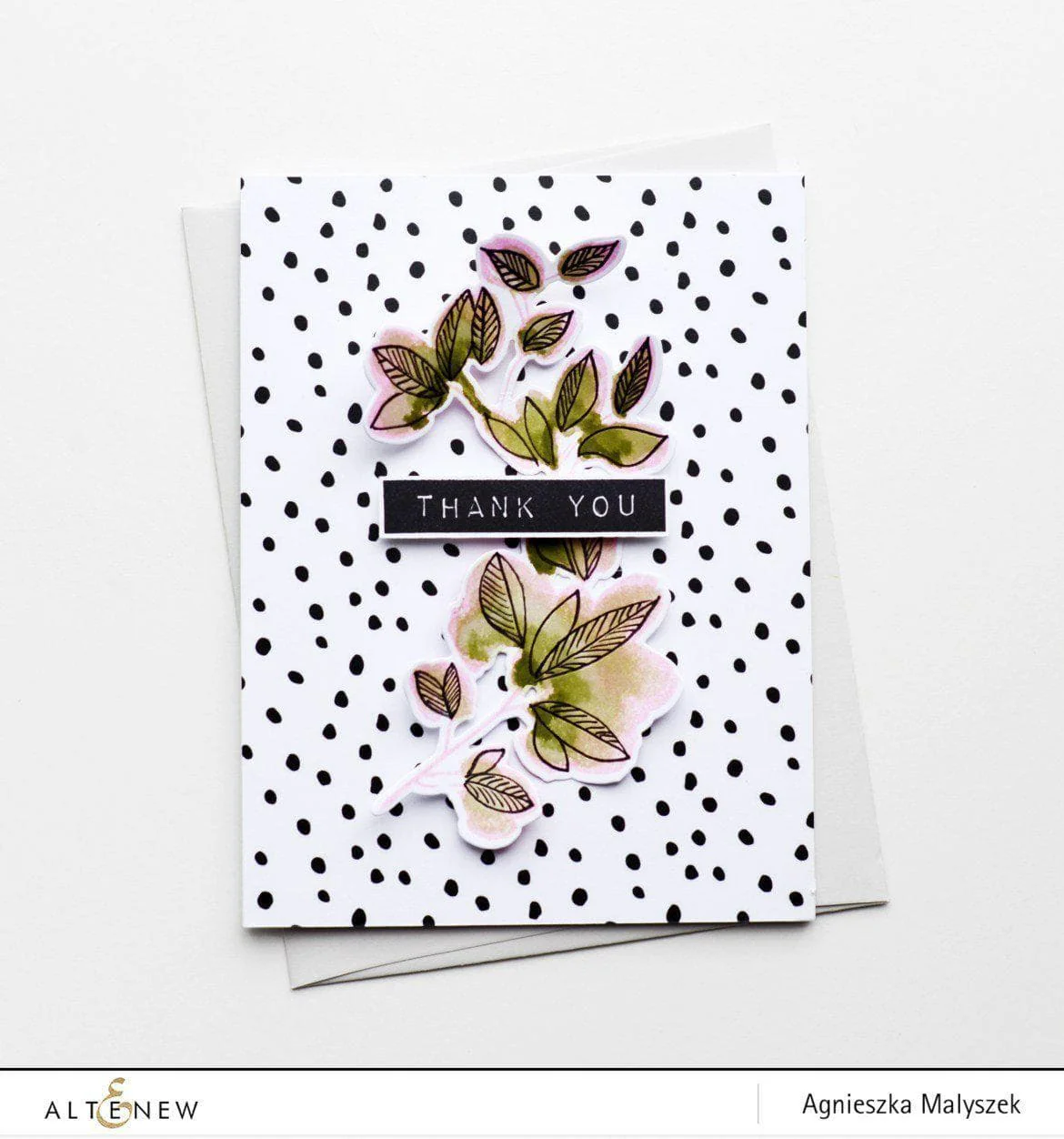 ALTENEW-Permanent Black Pigment Ink Mini Cube - 3