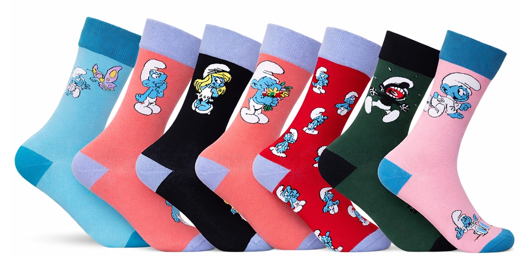 7-Pack Smurfarna By Sthlm Sock Co.