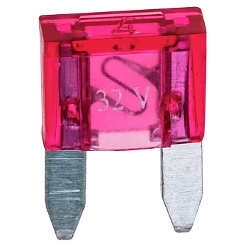 Flatsäkring mini 4A Rosa 10st