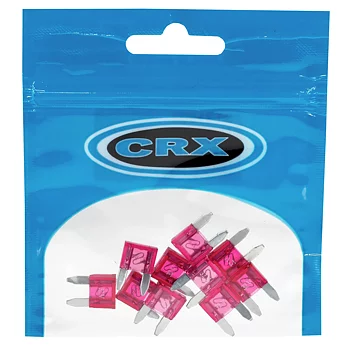 Flatsäkring mini 4A Rosa 10st