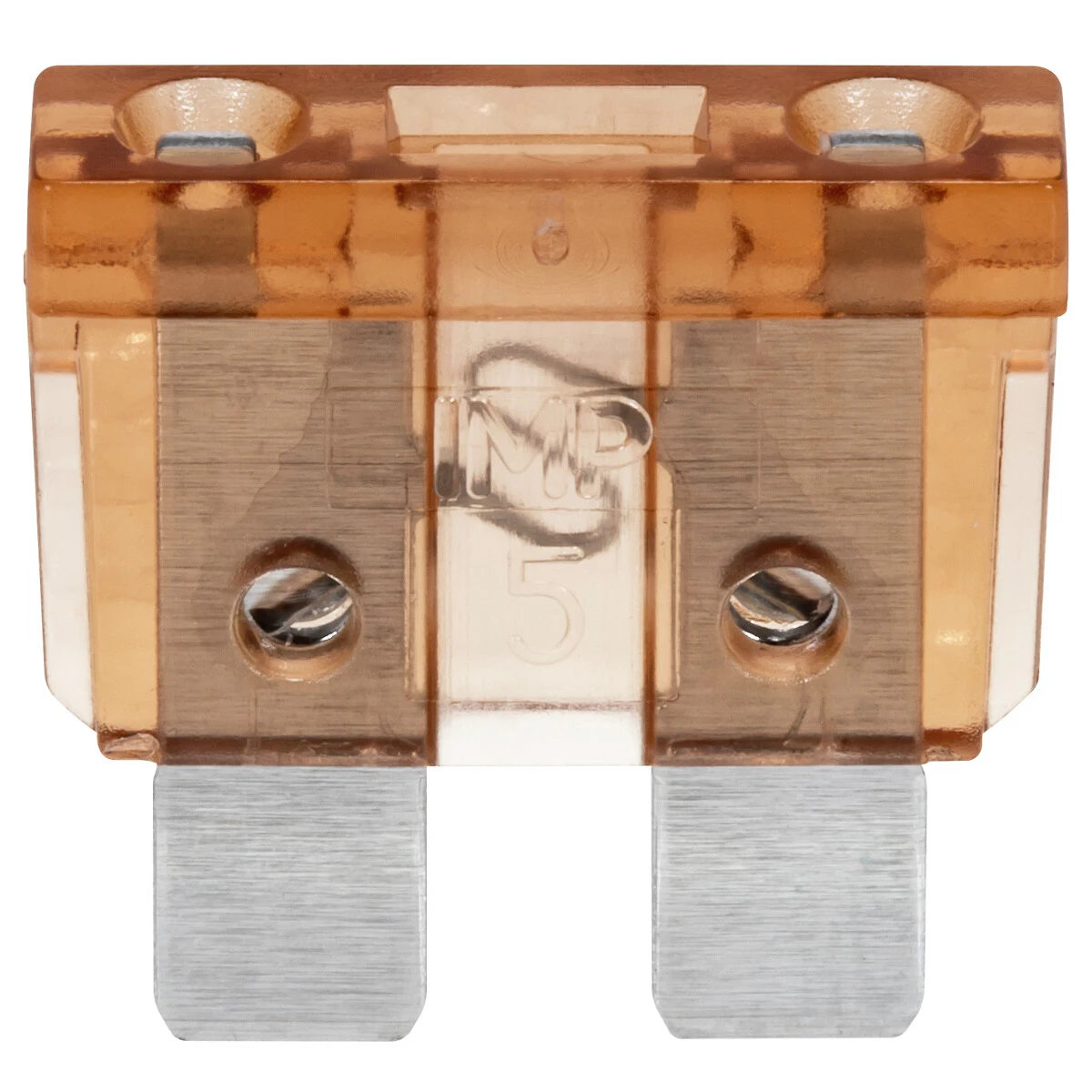 Flatsäkring 5A Beige 10st - 2